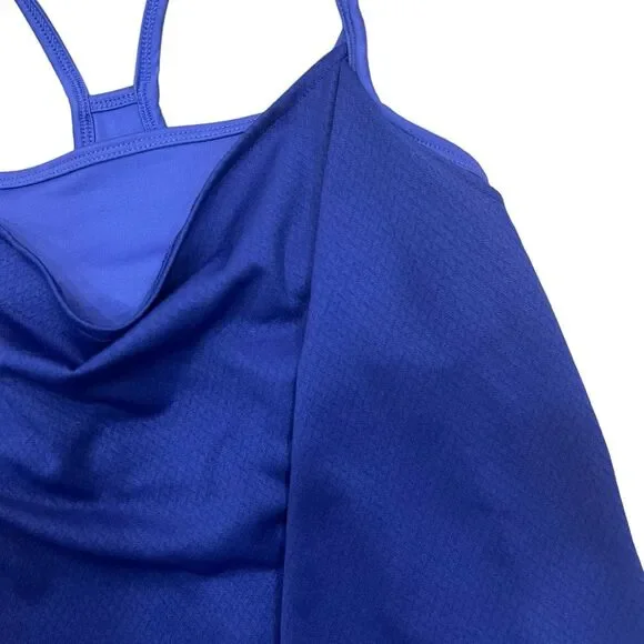 C9 by Champion Purple Duo Dry Racerback Cowl Neck Tank Top XS - Picture 2 of 3